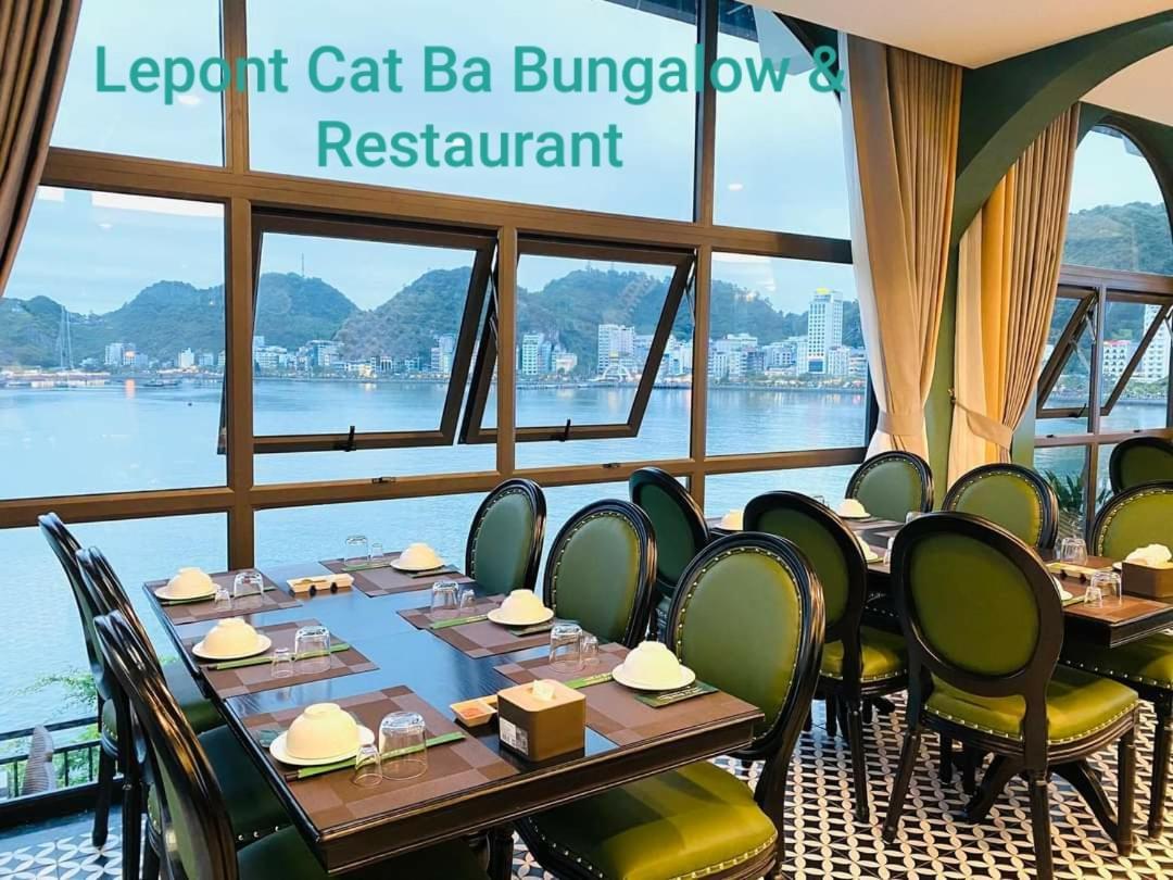 Lepont Cat Ba Bungalow Dong Khe Sau Екстер'єр фото